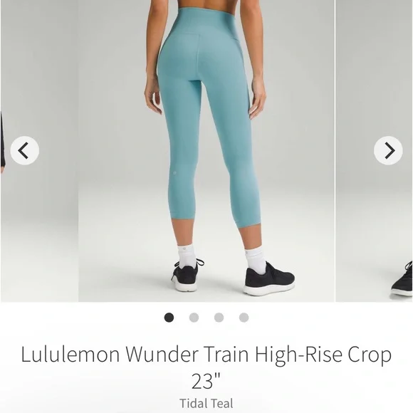 Lululemon Wunder Train HR Crop 8 - Picture 7 of 8